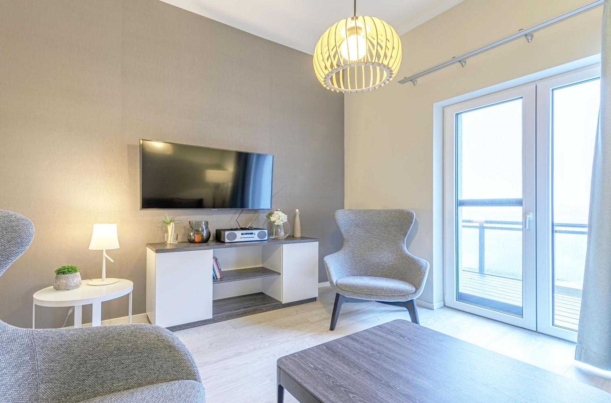 Ferienwohnung Ostseeblick Mit Balkon Wustrow  Bagian luar foto